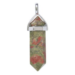 Pendant Point Unakite Pendant Point Unakite